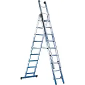Facal Mehrzweckleiter DAMA 3-teilig 3x6 Sprossen