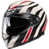 HJC F70 GALLA Integralhelm L in rot/schwarz/weiß