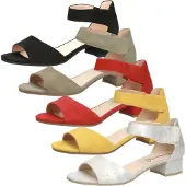 Caprice Damen Sandaletten geschlossene Ferse Sandalen 9-28212-26, Größe:38 EU, Farbe:Grün