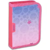 Spirit Schüler Etui 28 teilig 1-Zipper Mäppchen ABS STARS