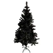Linder Exclusiv GmbH LEX Künstlicher Weihnachtsbaum inkl. Ständer, Farbe Schwarz, 60 cm
