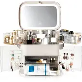 Rio-Beauty Kosmetikkoffer mit dimmbarem Touch-Spiegel RIO Ultimate Beauty Storage Box with Dimmable Mirror