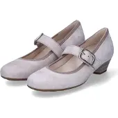 Gabor Damen Spangenpumps/ Pumps Beige Rauleder Größe: 31/2