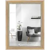 MendeFrames H640 Wandspiegel Shabby-Chic braun 70x100 cm