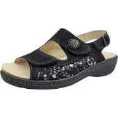 Belvida Komfort Sandalen schwarz Damen 31333736313632 Schwarz 39 EU