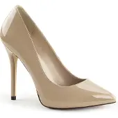 Pleaser AMUSE-20 Damen Pumps von , Beige , EU 45, US 15