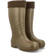 Demar leichte Eva Gummistiefel gefüttert Thermostiefel Universal khaki 43