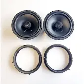 Mac Audio Lautsprecher Einbauset passend für BMW 3 E46 ab 1998
