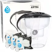 Dafi ASTRA 3L Wasserfilterkanne + 3x Unimax