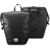 TheTrueC Fahrradtasche, Gepäcktasche 20L schwarz