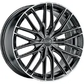 OZ RACING ALUFELGE GRAN TURISMO HLT 8.5x20 5x108 ET 45 STAR GRAPHITE DIAMOND LIP