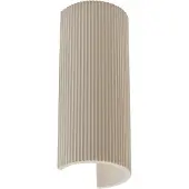 LINDBY Wandlampe Colja , dimmbar, creme / amber, für Wohn- / Esszimmer, Gips / Ton, Wandleuchte, Wandlampe Innen