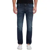 Mustang - Slim Fit - Herren 5-Pocket Jeans, Low Rise, Tapered Leg, Oregon Slim/Tapered (3116-5111), Farbe:Dark rinse used (593), Größe:W30, Länge:L30
