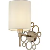 Maytoni Anna Wandleuchte H007WL-01G 1xE14, Gold Antik, aus Metall, exkl. Leuchtmittel