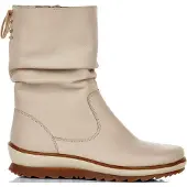 Remonte Stiefel bequem warm gefüttert in weiss/weiss kombi, Gr. 36