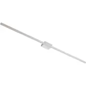 LUCANDE LED-Spiegellampe Kivana, chrom, Metall, 120cm, IP44