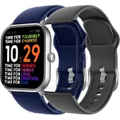 Ice Watch , Smart One Connected Watch Silver mit Armbändern, Marineblau