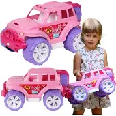 Maksik Techn. Fahrzeug Offroader rosa TEH4609 04609