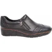 Rieker Damen Businessschuhe 53761-00 Farbe: Schwarz Größe: 38