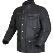Modeka Matlock Motorrad Wachsjacke, schwarz, 6XL