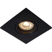 Licht-Erlebnisse Bodeneinbaustrahler Aluminium B: 9 cm Schwarz GU10 eckig Modern