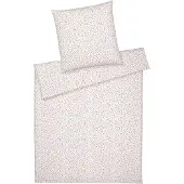 Elegante Soft-Flanell-Bettwäsche-Garnitur Preppy Farbe Beere Größe 135x200+80x80