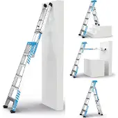 Zarges Kombileiter Serie 5, 5 Stufen, Arbeitshöhe bis 3,70 m, EN 131-4 professional