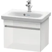 Duravit Waschtischunterbau DURASTYLE COMPACT 398x500x368mm graphit matt/weiß matt graphit matt/weiß matt