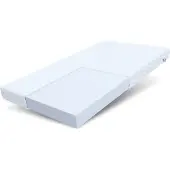 FDM Matratze 100x200 cm BRESSO H3 Kaltschaum Polyurethanschaum Höhe ca. 10 cm mit waschbarem Bezug Premium Jersey