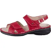 Finn Comfort Komfort Sandalen Damen 31373938313037 Rot 38 EU