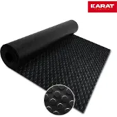Floordirekt Flachnoppen-Läufer Zuschnitt Schwarz Rollenbreite: 100 cm, Länge: 150 cm