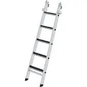 MUNK Günzburger Steigtechnik Stufen-Glasreinigerleiter Mittelteil mit clip-step R13 5 Stufen - 012012