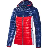 Black Crevice - Damen Isolationsjacke | Farbe: Blau/Rot | Größe: 44
