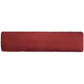 TRAUMSCHLAF Basic Single Jersey Seitenschläferkissen Bezug 40x180 cm weinrot