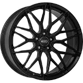 DOTZ 19 Zoll Alufelge suzuka black 19"x8.5" 5x120 PCD ET33 72.6mm Felge Schwarz
