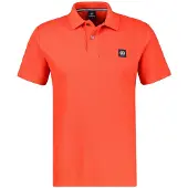 Lerros Poloshirt "Poloshirt mit Waffelstruktur aus 100 % Baumwolle"