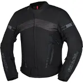 IXS RS-400-ST 3.0 Wasserdichte Schwarz Motorrad Textiljacke Größe M