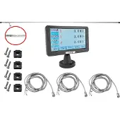 Paulimot 4-Achsen Magnetband-Messsystem-Set mit LCD-Touchscreen für SIEG SX2L und SX2H