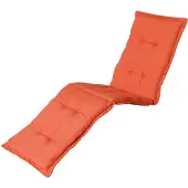 Madison Liegenauflage 'Panama', orange, ca. 200 x 60 cm