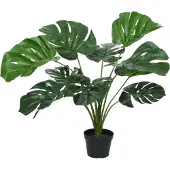 Décoris Kunstpflanze Monstera im Topf 66cm grün