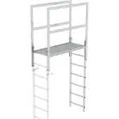 MUNK Günzburger Steigtechnik MUNK Attika-Überstieg in Sonderlängen Aluminium 1400mm