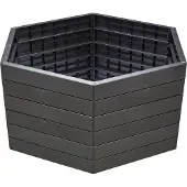Graf Hochbeet klassisch ERGO Hochbeet XL 75 inkl. Flora-Wassersparsystem 145 x 145 x 75 cm stone