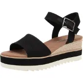 Toms Damen Sandalen Diana - Zwart - Größe 37