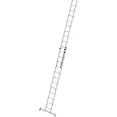 MUNK Günzburger Steigtechnik MUNK Schiebeleiter mit nivello-Traverse 2x12 Sprossen