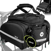 Vayox Fahrradtasche VA0346 | 10-35 L | Easy-Mount | Wasserdicht | Faltbar | Schwarz