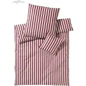 Elegante Mako-Satin Kissenbezug einzeln Lido 7022 - Farbe Bordeaux 80x80 cm