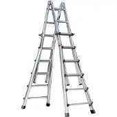Euroline Premium 31601 Vario-Klappleiter 4x6 Sprossen