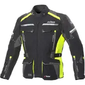 Büse Highland II Schwarz Grau Gelb Textiljacke Größe Short 30