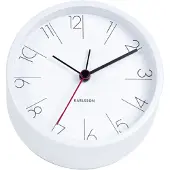 Karlsson Budík Elegante Ziffern KA5648WH, 11cm