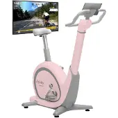 Skandika Ergometer Abisko Weltneuheit | Premium EMS-Widerstand, Smarter Heimtrainer App Steuerung, Automatische Lenker & Satteleinstellung